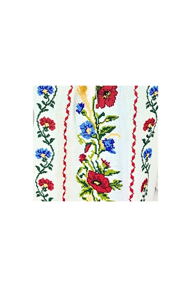 Bluza dama O26F alb,galben