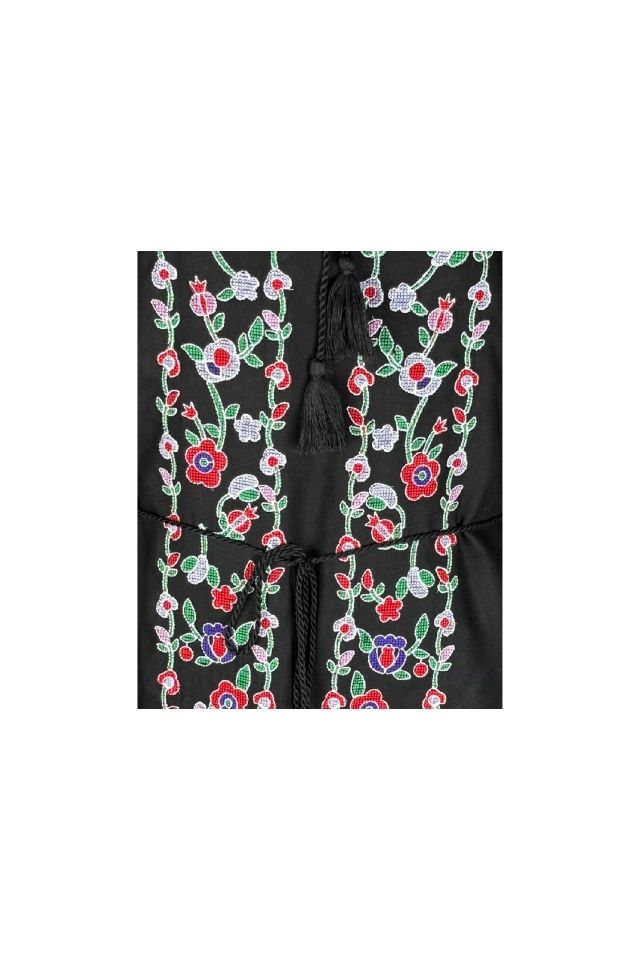 Rochie dama S25 negru/mov