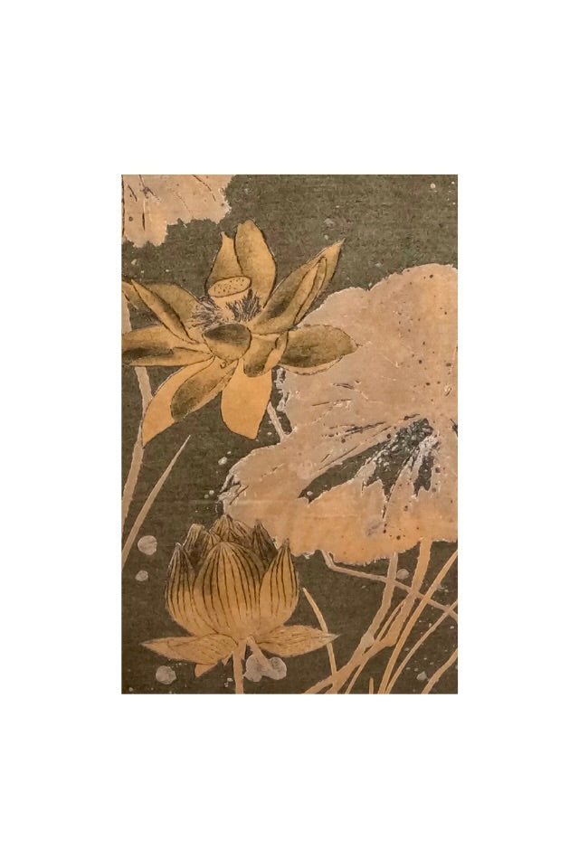 Fular dama lână de lux, maro/negru, 180x60cm
