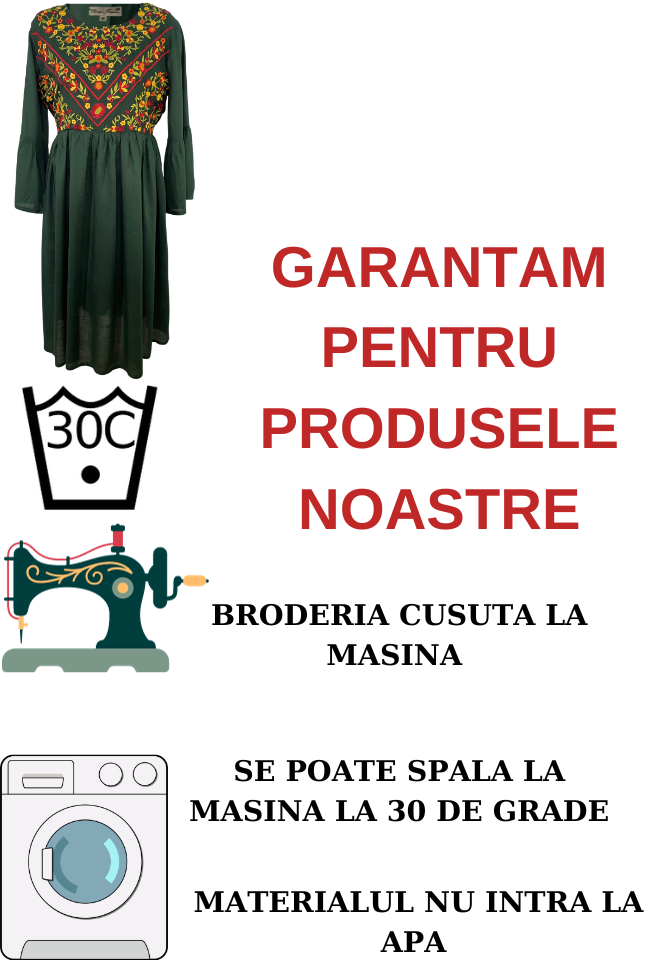 Rochie dama casual RD2, verde