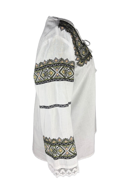 Bluza dama SE26F alb/bej