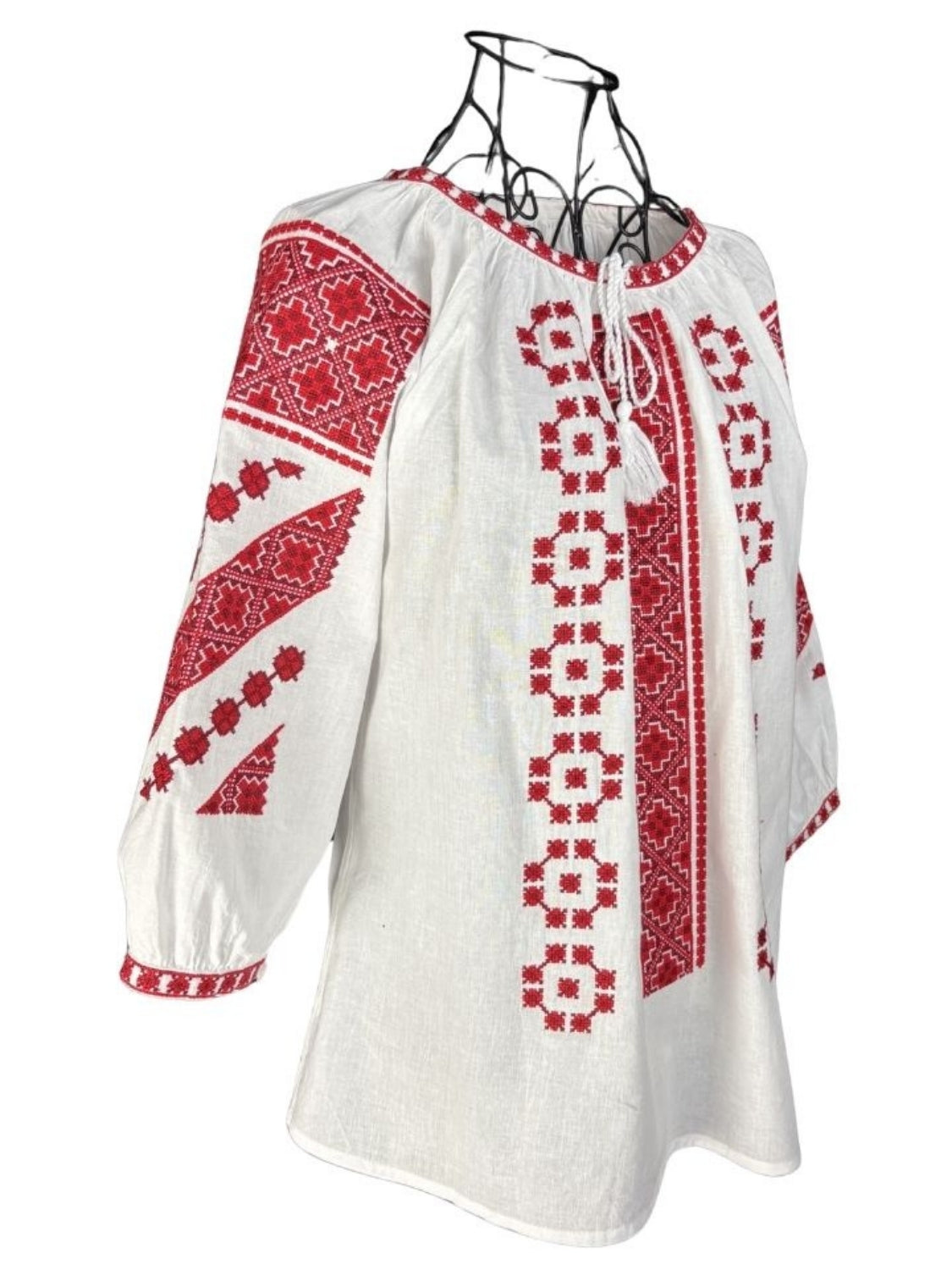 Bluza dama M26 alb/grena