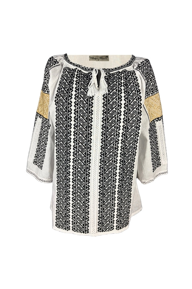 Bluza dama IL26 alb/crem
