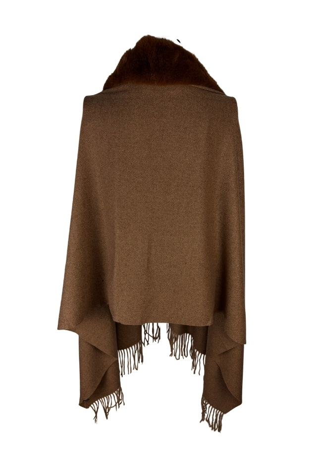 Fular dama tip poncho S maro