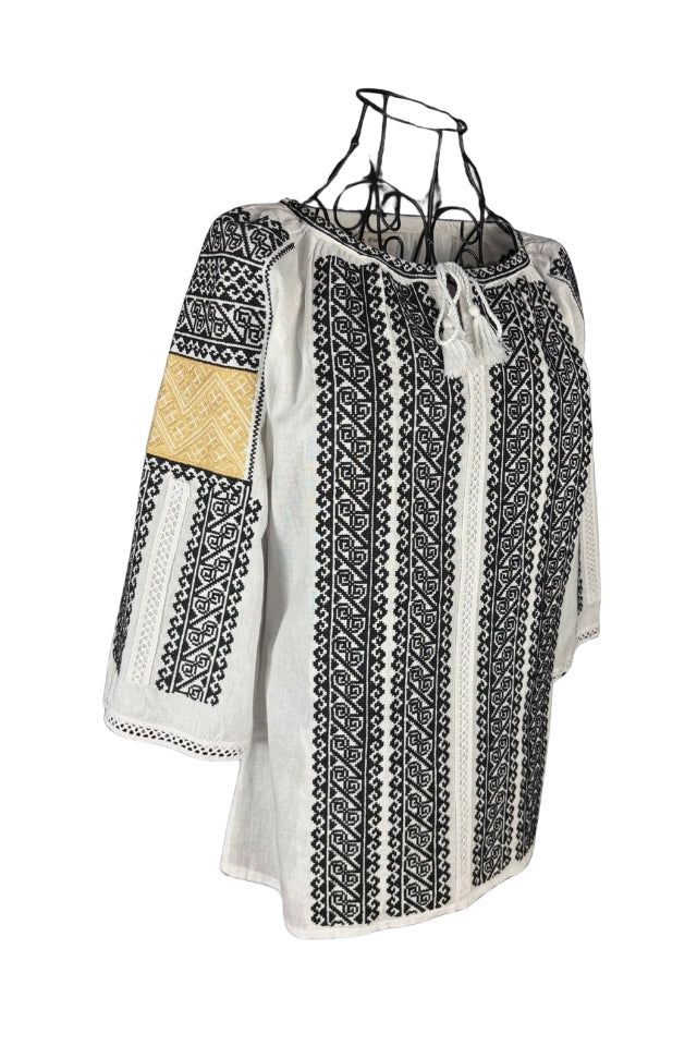 Bluza dama IL26 alb/crem
