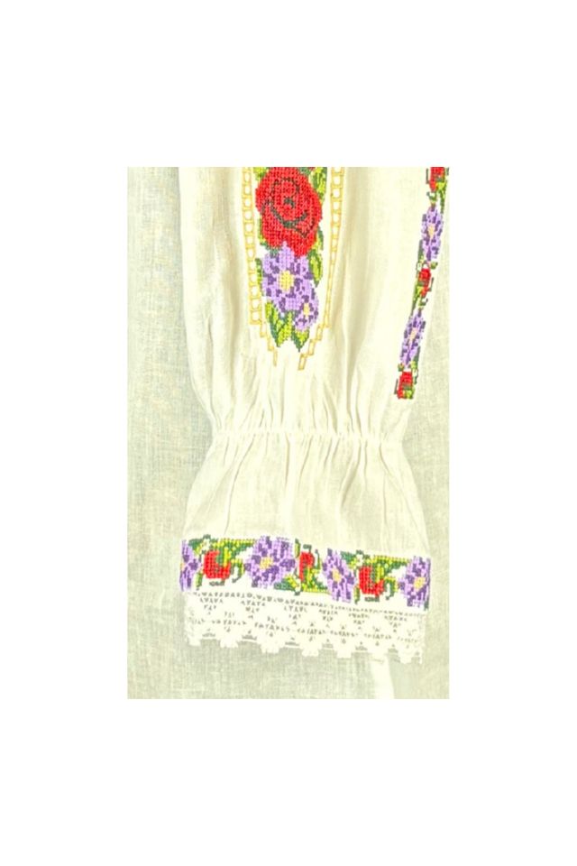 Bluza tip ie dama R25 alb/mov