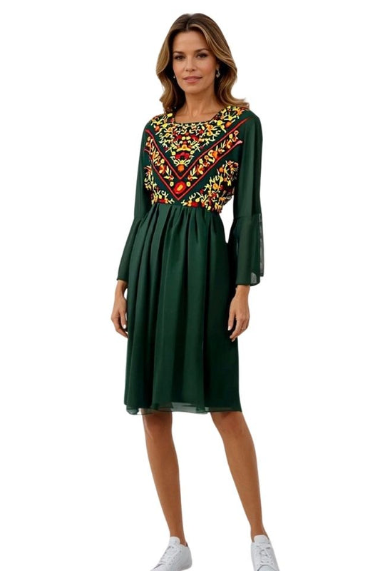 Rochie dama casual RD2, verde