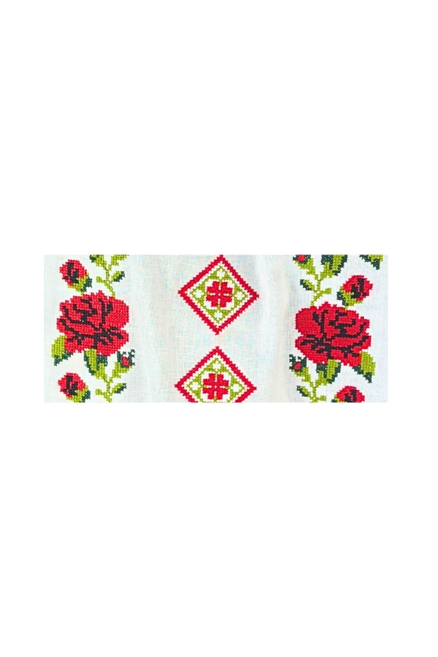 Bluza dama SE26F alb/rosu