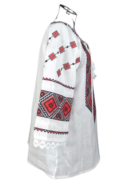 Bluza dama tip ie 024, alb/negru