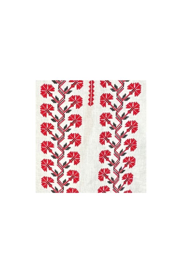Bluza dama RSL5 alb/rosu