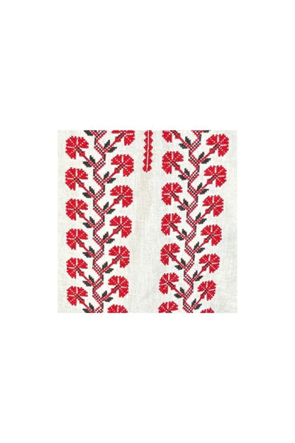 Bluza dama RSL5 alb/rosu
