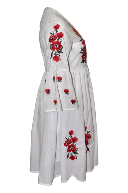 Rochie dama casual R11, alb