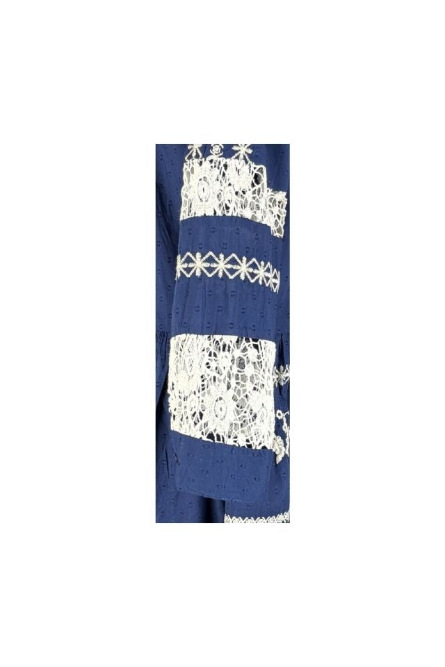 Rochie dama casual RL25 albastru