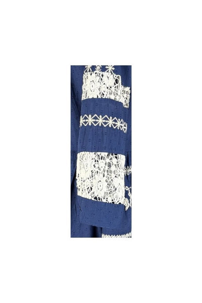 Rochie dama casual RL25 albastru