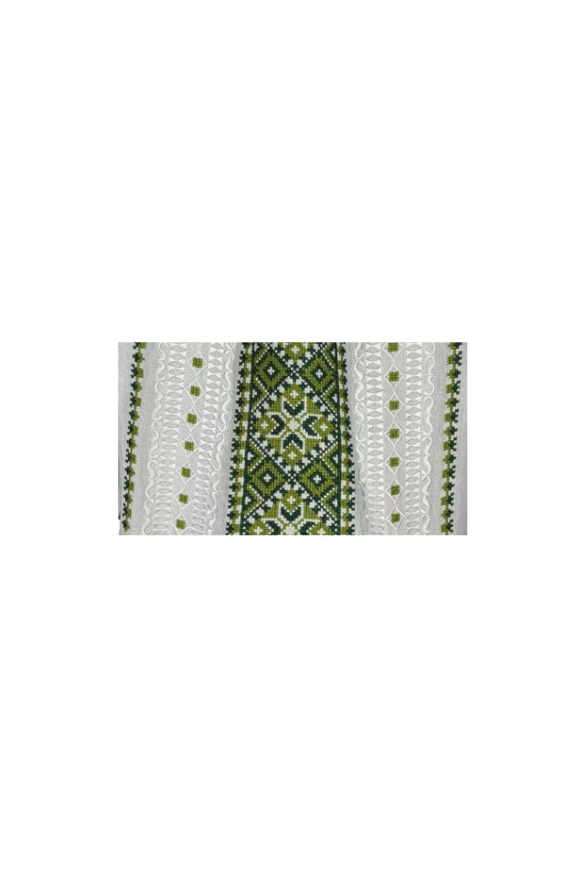 Bluza dama IL26 alb/verde