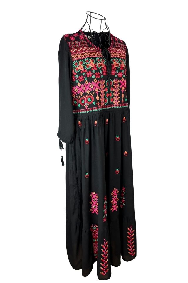 Rochie dama 025 negru/ciclam