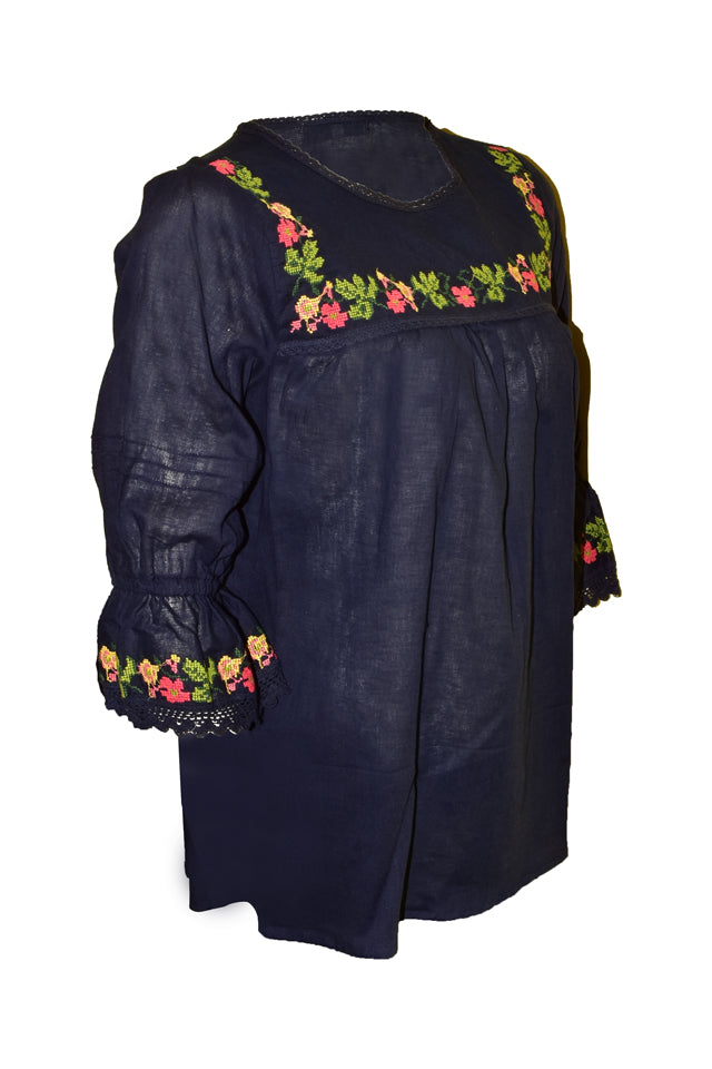 Bluza tip ie dama, ML RB bleumarin
