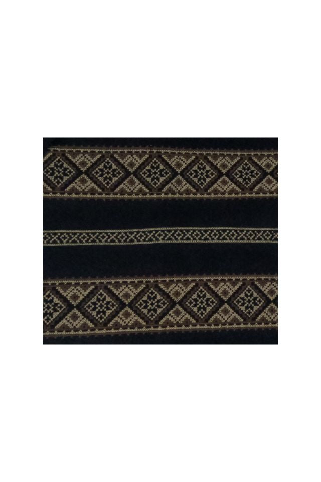 Fusta dama casual tip fota negru/maro, One Size INTL