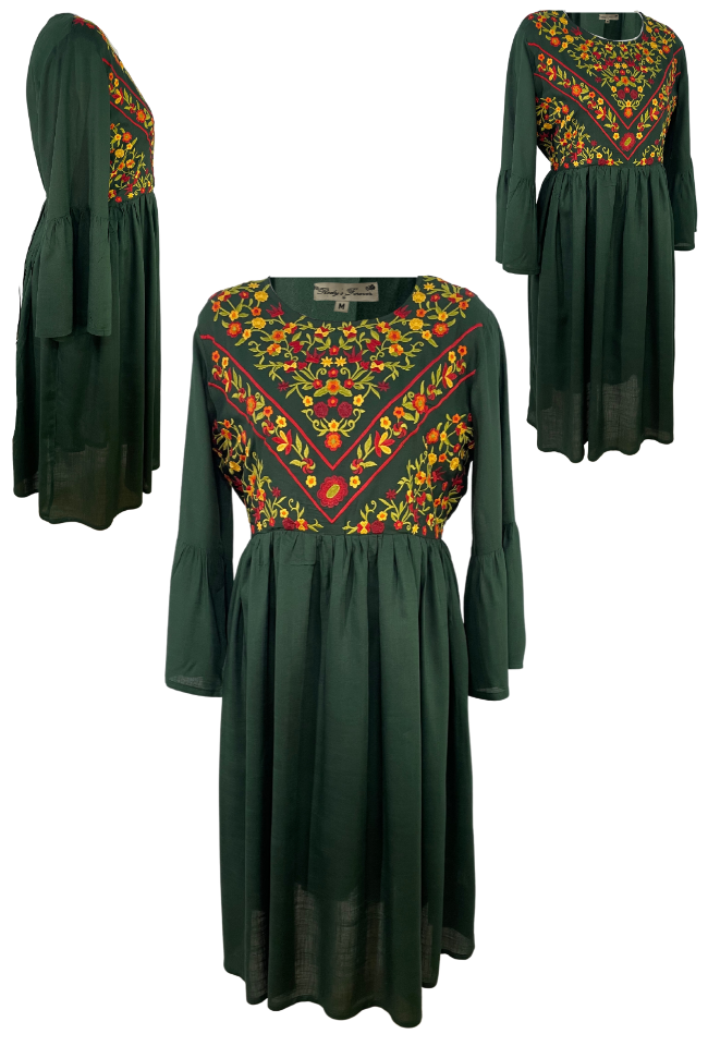 Rochie dama casual RD2, verde