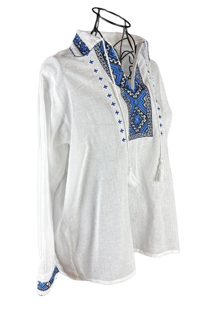 Bluza baieti CB126 alb/negru