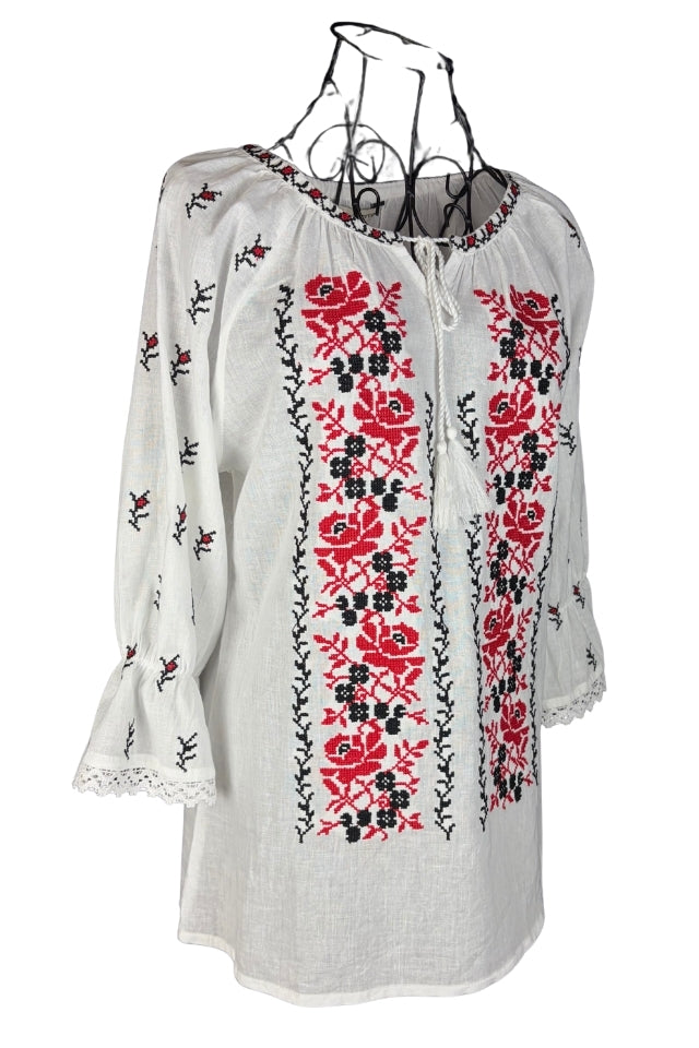 Bluza dama IU26 alb optic