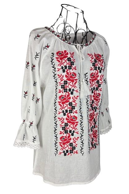 Bluza dama IU26 alb optic
