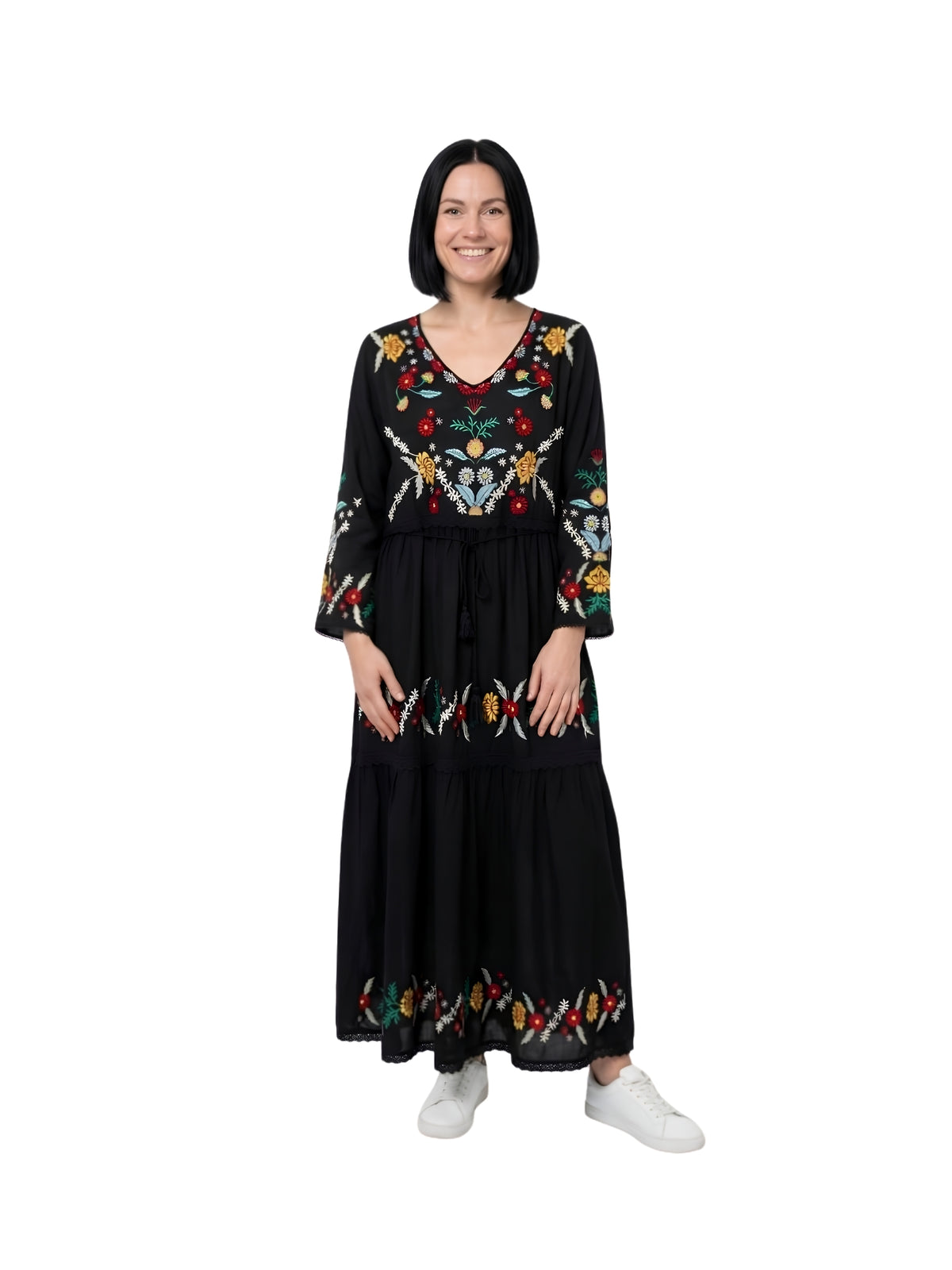Rochie dama casual A26 negru