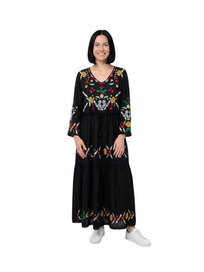 Rochie dama casual A26 negru
