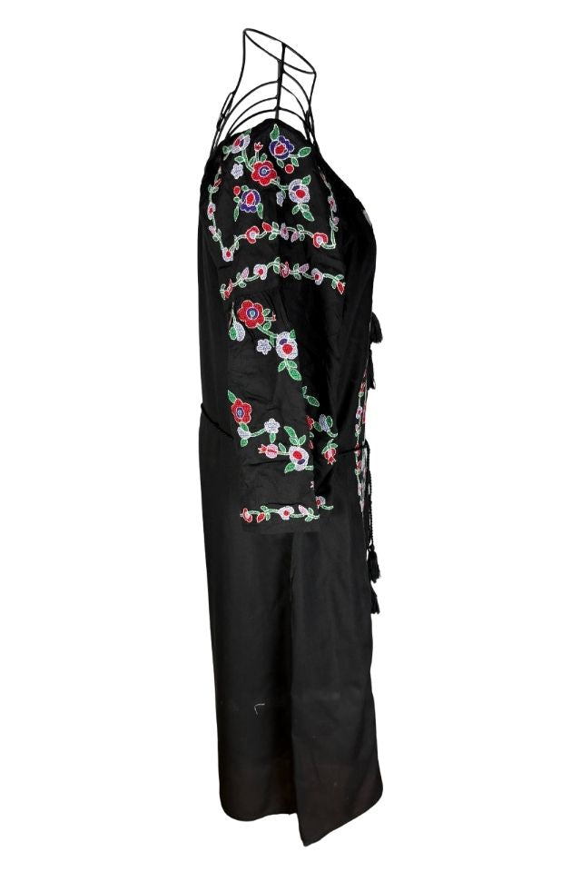 Rochie dama S25 negru/mov