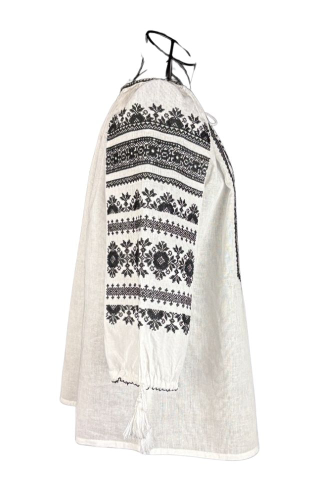 Bluza dama tip ie R25 alb/negru darth vader