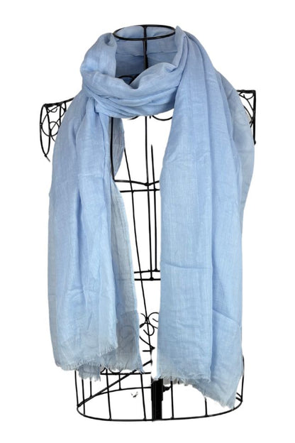 Esarfa dama uni 25VM, blue sea 180 x 95 cm