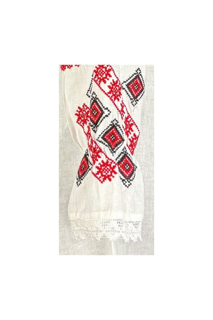 Bluza dama tip ie R256  alb/rosu