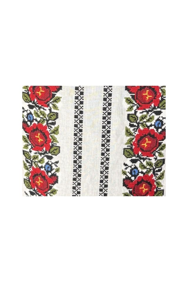 Bluza dama M26 alb/albastru