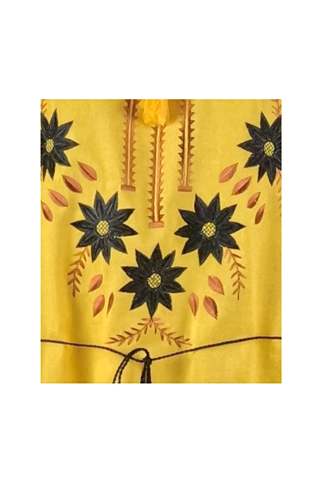 Rochie dama casual RDF, galben