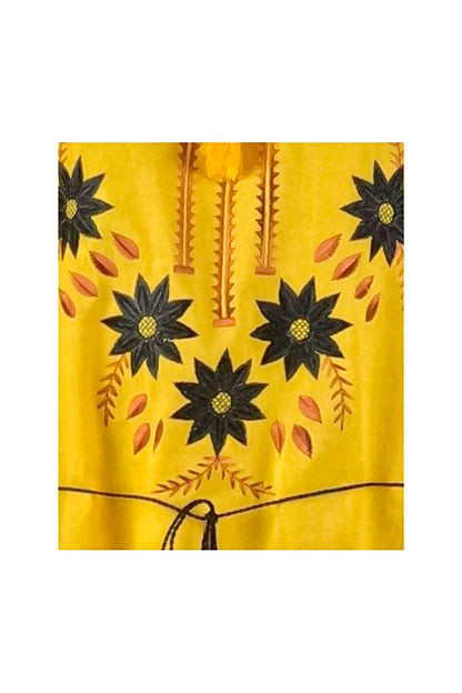 Rochie dama casual RDF, galben