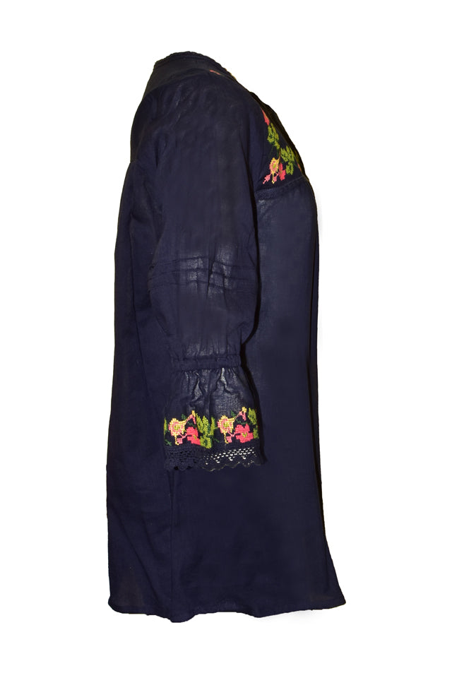 Bluza tip ie dama, ML RB bleumarin