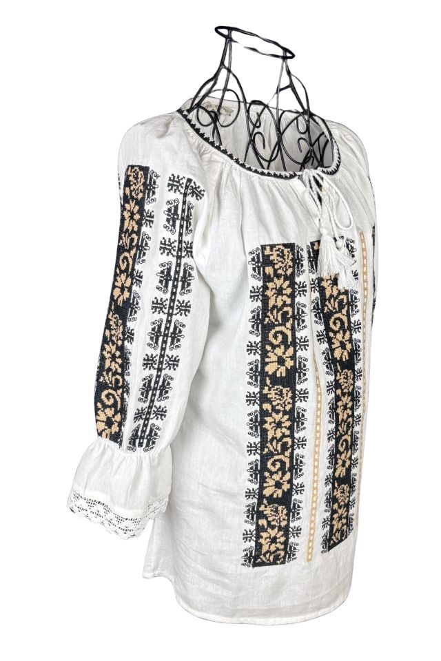 Bluza dama A26 alb/crem