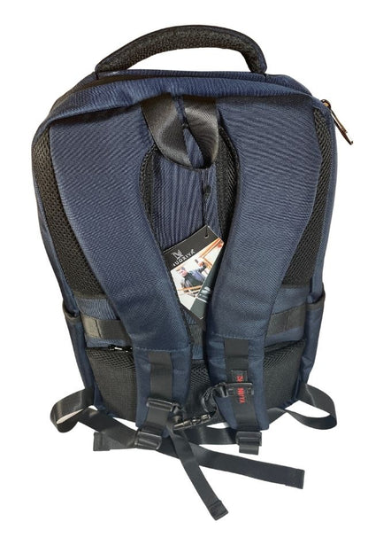 Ghiozdan Smart cu USB 26B, bleumarin