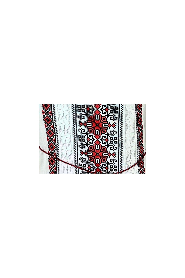Bluza dama O26F alb/rosu bordo