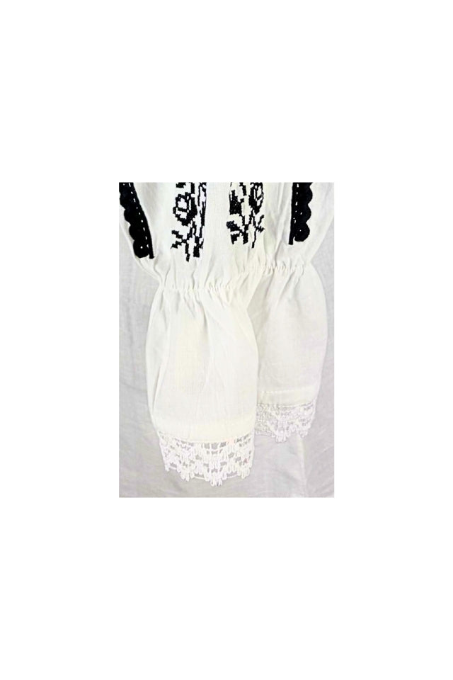 Bluza dama O26F alb/negru