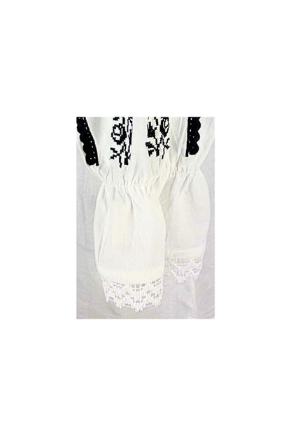 Bluza dama O26F alb/negru
