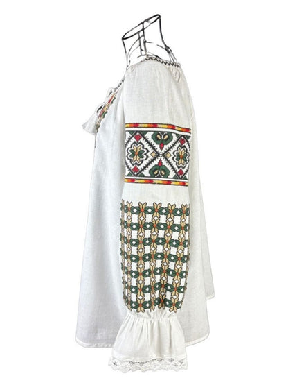 Bluza dama tip ie I26 alb/portocaliu