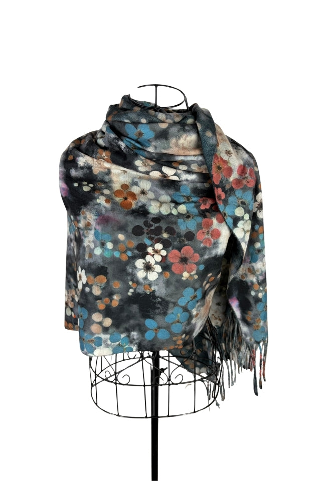 Fular dama tip casmir SE negru