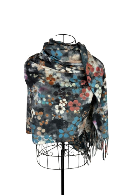 Fular dama tip casmir SE negru