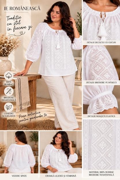 Bluza dama OG26 alb