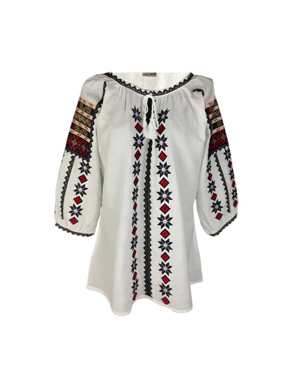 Bluza dama 2IU26 alb/mov