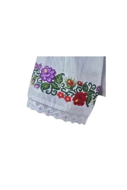 Bluza tip ie R24D, alb trandafir/mov
