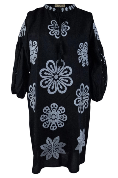 Rochie dama casual RDF, negru darth vader