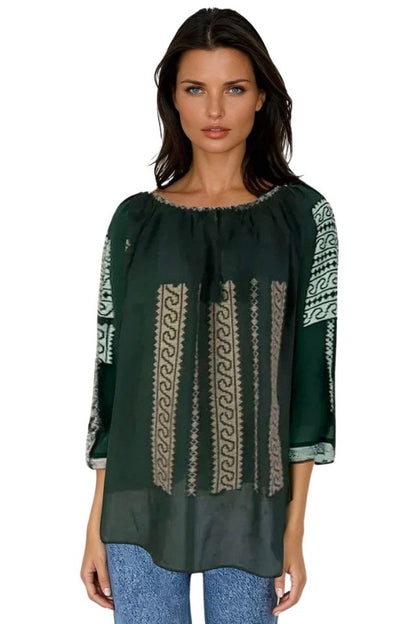 Bluza tip ie dama R46, verde moss