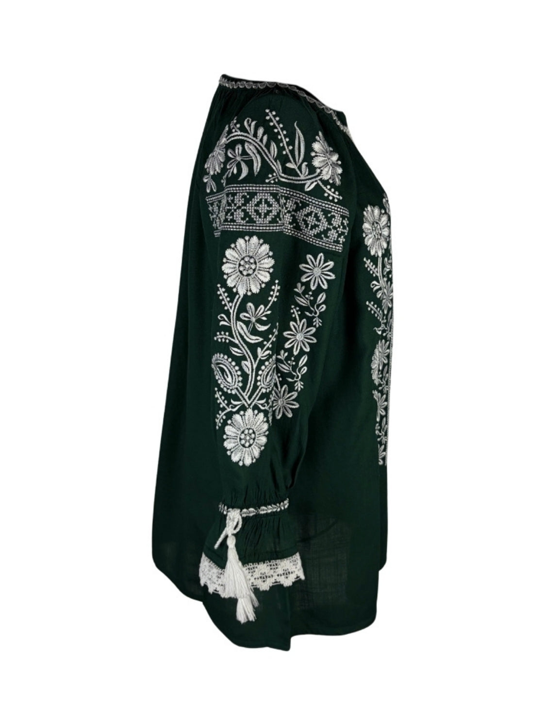 Bluza dama IL26 verde/alb